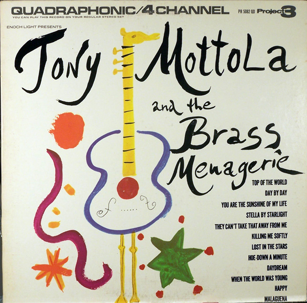 TONY MOTTOLA - Tony Mottola And The Brass Menagerie (aka Brass Menagerie Vol. 10) cover 