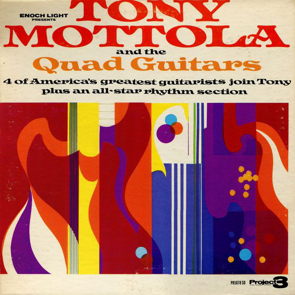 TONY MOTTOLA - Tony Mottola And The Quad Guitars cover 