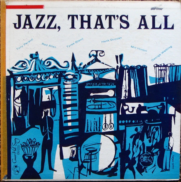 TONY PARENTI - Jazz, That's All cover 