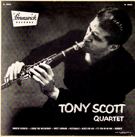 TONY SCOTT - Tony Scott Quartet cover 