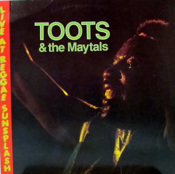 TOOTS AND THE MAYTALS - Live At Reggae Sunsplash cover 