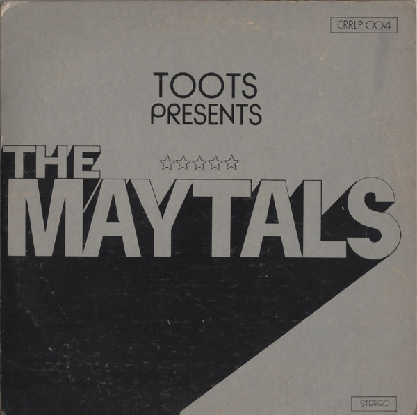 TOOTS AND THE MAYTALS - Toots Presents The Maytals cover 
