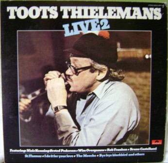 TOOTS THIELEMANS - Live 2 cover 