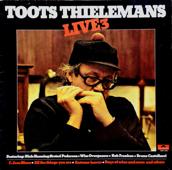 TOOTS THIELEMANS - Live 3 cover 