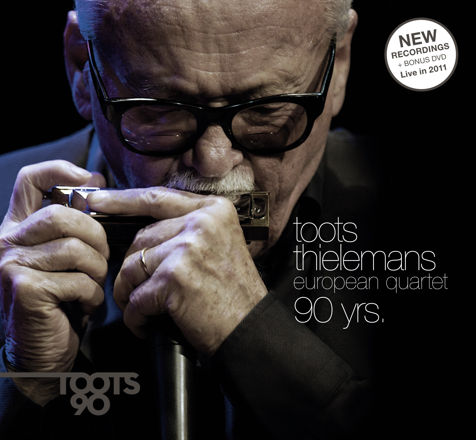 TOOTS THIELEMANS - Toots Thielemans European Quartet - 90 yrs cover 