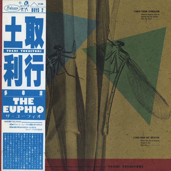 TOSHI TSUCHITORI - The Euphio cover 