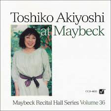 TOSHIKO AKIYOSHI - At Maybeck cover 