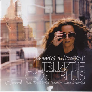 TRIJNTJE OOSTERHUIS (AKA TRAINCHA) - Sundays In New York (with Featuring Clayton-Hamilton Jazz Orchestra) cover 