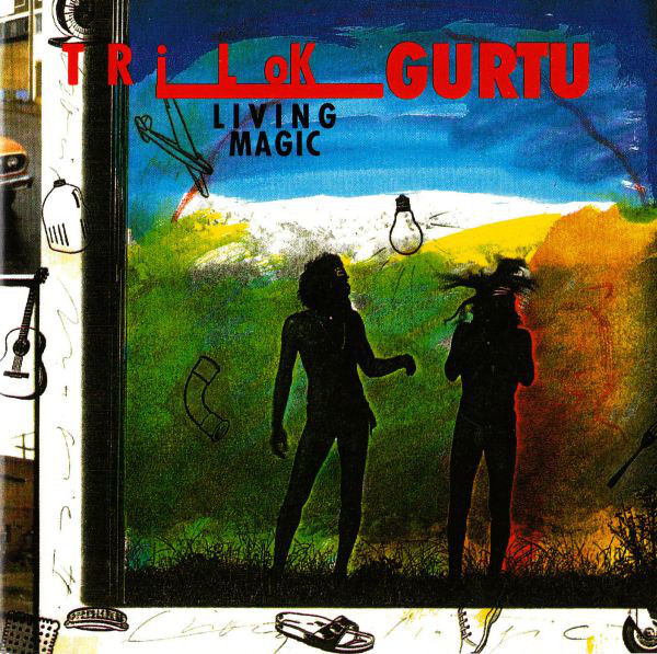 TRILOK GURTU - Living Magic cover 