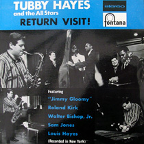 TUBBY HAYES - Return Visit! (aka Tubby's Back In Town!) cover 
