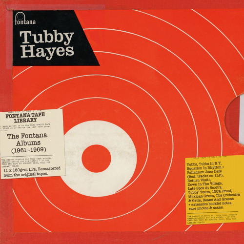 TUBBY HAYES - The Complete Fontana Albums (1961-1969) cover 