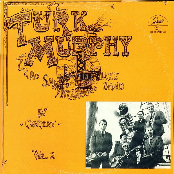 TURK MURPHY - In Concert Vol. 2 cover 