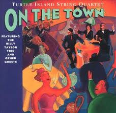 TURTLE ISLAND STRING QUARTET - On The Town cover 