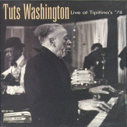 TUTS WASHINGTON - Live at Tipitina's '78 cover 