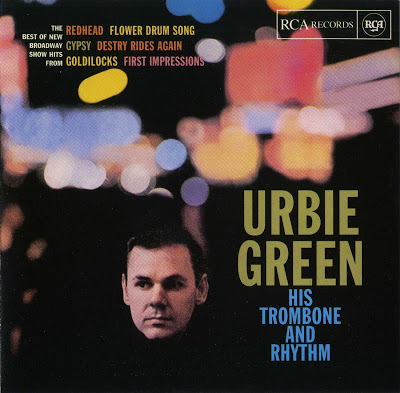 URBIE GREEN - His Trombone and Rhythm cover 