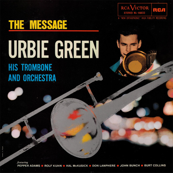 URBIE GREEN - The Message cover 