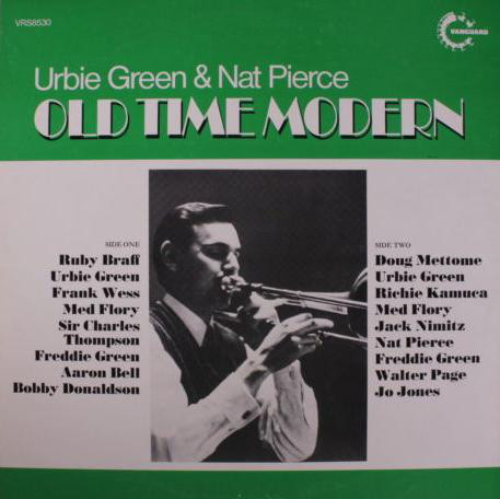 URBIE GREEN - Urbie Green & Nat Pierce : Old Time Modern cover 