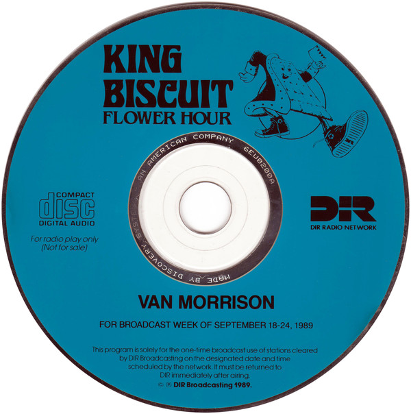 VAN MORRISON - King Biscuit Flower Hour - September 18-24, 1989 cover 