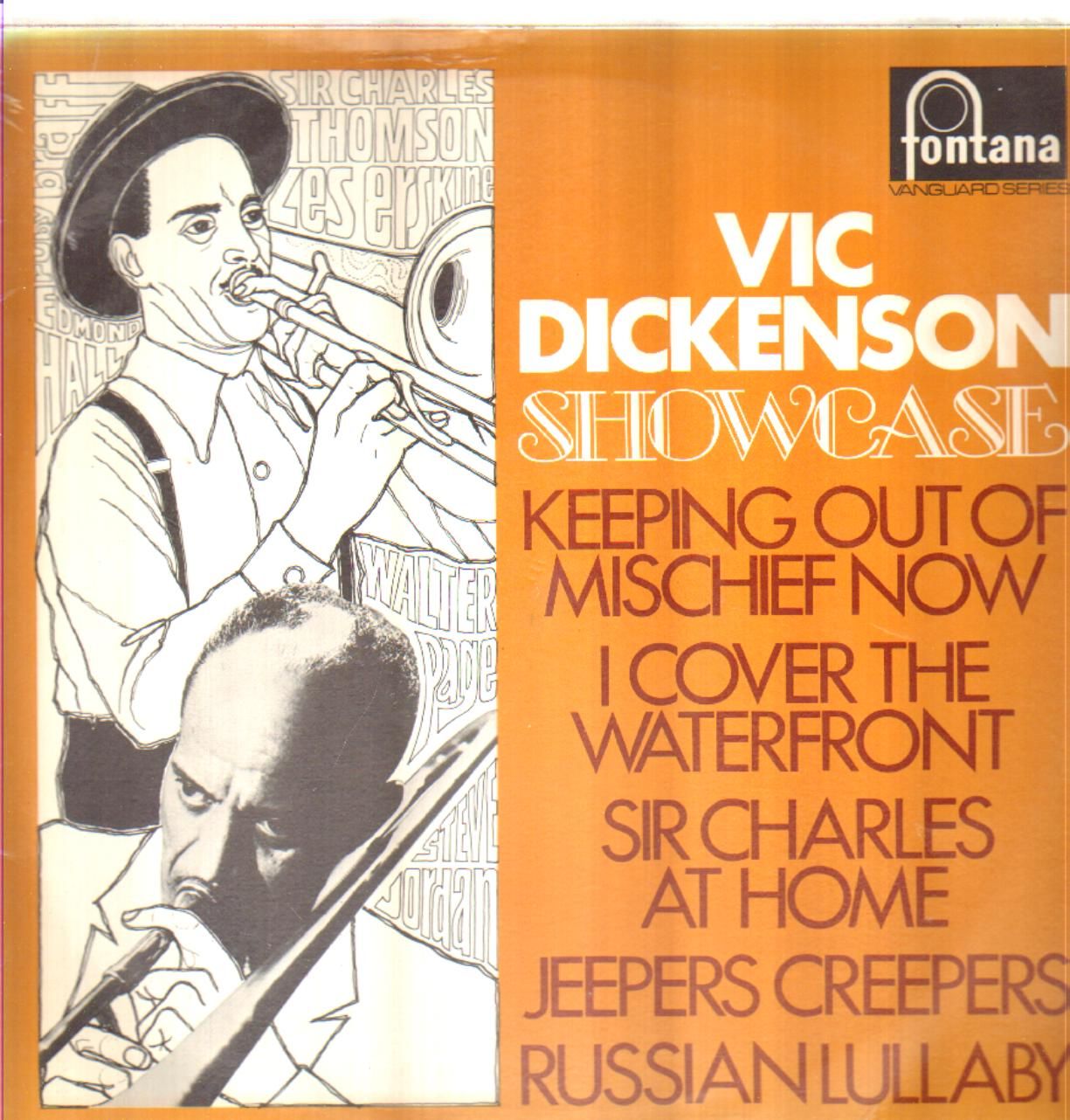 VIC DICKENSON - Showcase cover 