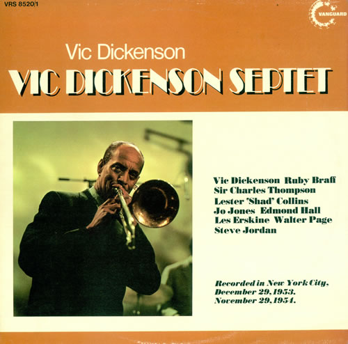 VIC DICKENSON - Vic Dickenson Septet cover 