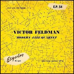 VICTOR FELDMAN - Modern Jazz Quartet (E.P. 54) cover 