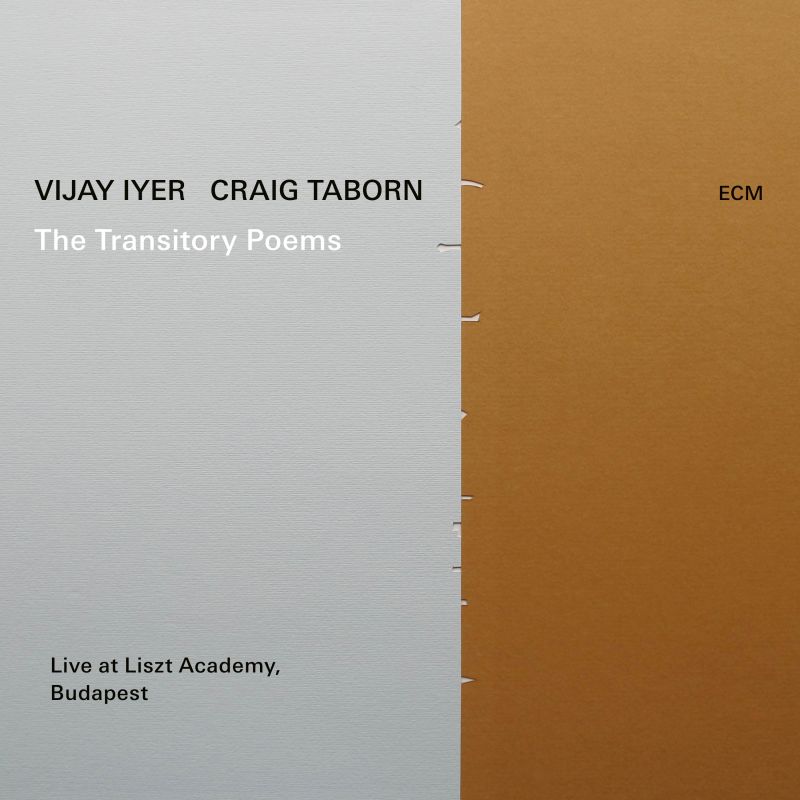 VIJAY IYER - Vijay Iyer & Craig Taborn : The Transitory Poems cover 