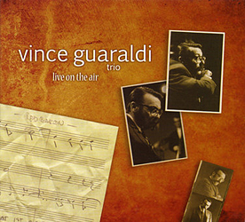 VINCE GUARALDI - Live On The Air cover 