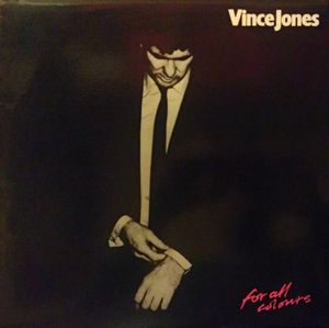 VINCE JONES - For All Colours cover 