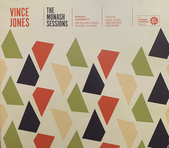 VINCE JONES - The Monash Sessions cover 