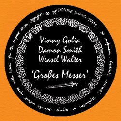VINNY GOLIA - Großes Messer (with Damon Smith / Weasel Walter) cover 