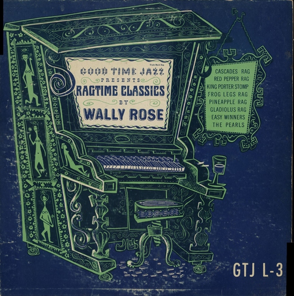 WALLY ROSE - Ragtime Classics cover 