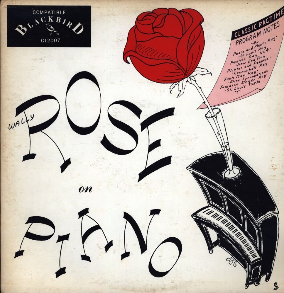 WALLY ROSE - Rose on Piano (Jazz From San Francisco Series, Vol. 1) cover 