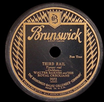 WALTER BARNES - Third Rail / Buffalo Rhythm cover 