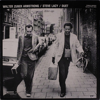 WALTER ZUBER ARMSTRONG - Walter Zuber Armstrong / Steve Lacy ‎: Duet (aka Alter Ego) cover 