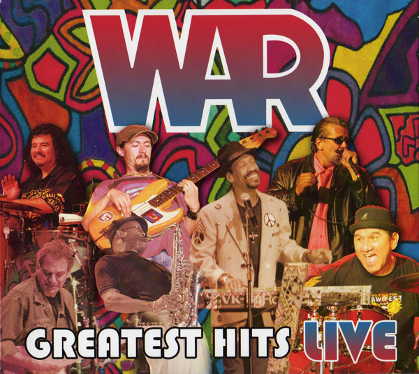 WAR - Greatest Hits Live cover 