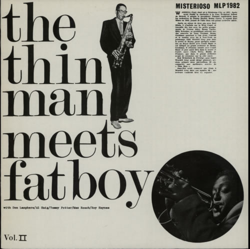 WARDELL GRAY - The Thin Man Meets Fat Boy Vol. II cover 