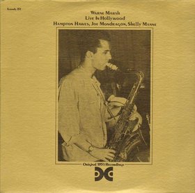 WARNE MARSH - Live in Hollywood cover 