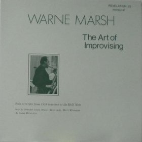 WARNE MARSH - The Art of Improvising cover 