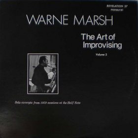 WARNE MARSH - The Art of Improvising Volume 2 cover 