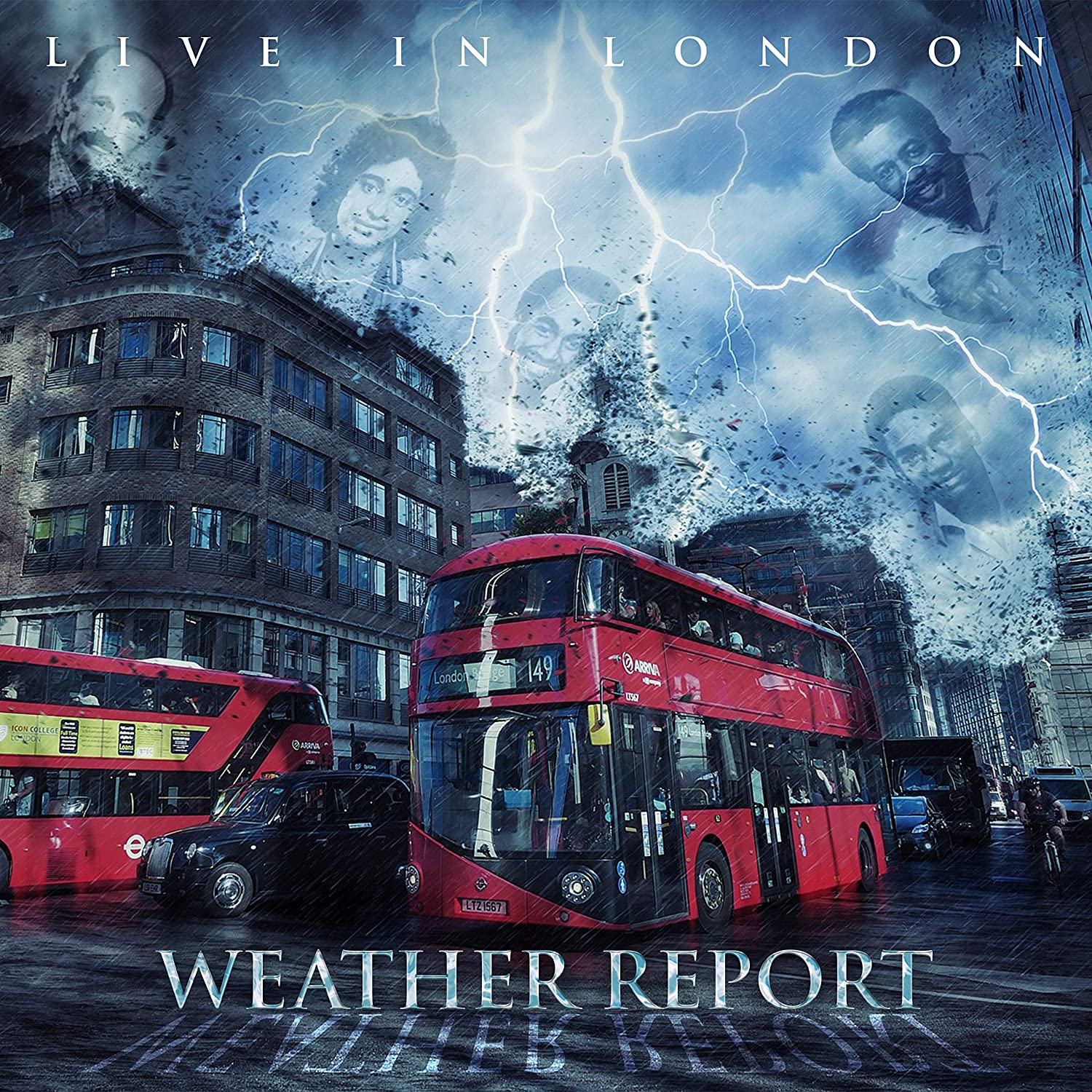 WEATHER REPORT - Live In London cover 
