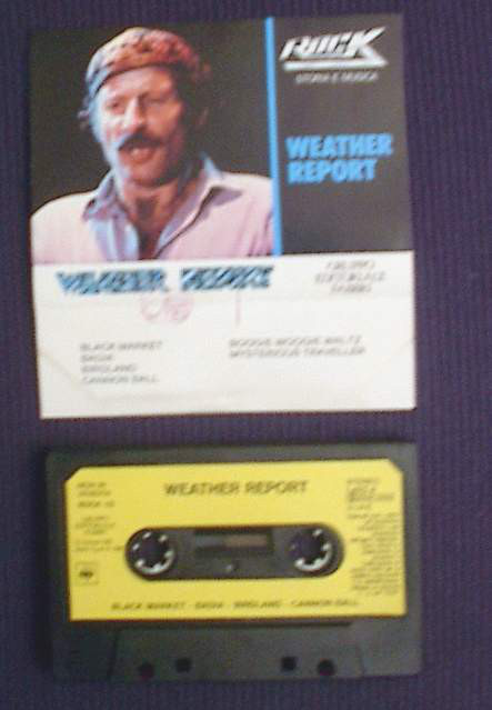 WEATHER REPORT - Weather Report (cassette) cover 