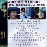 WHITNEY MARCHELLE - Me, Marsalis & Monk cover 