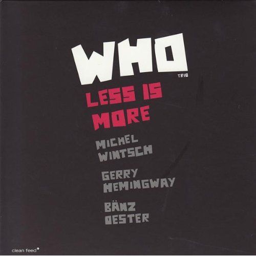 WHO TRIO - Less Is More cover 