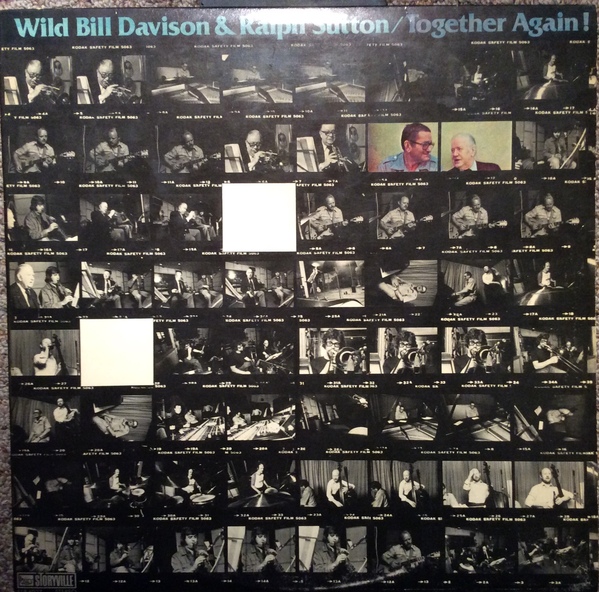 WILD BILL DAVISON - Wild Bill Davison & Ralph Sutton : Together Again cover 