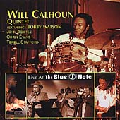 WILL CALHOUN - Live At The Blue Note cover 