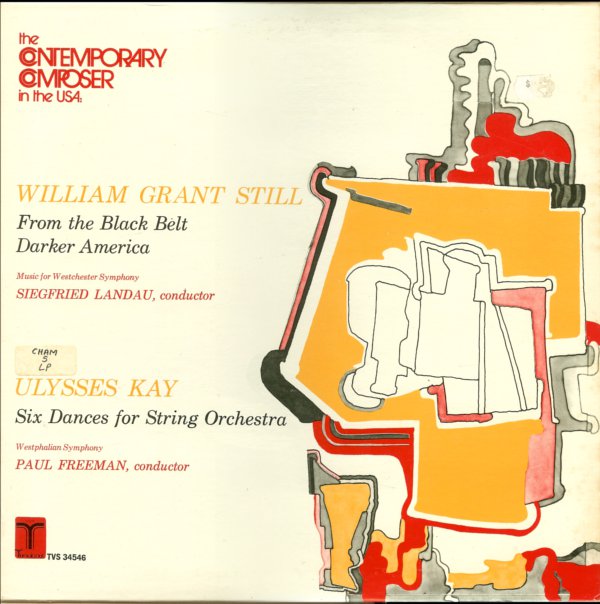 WILLIAM GRANT STILL - From The Black Belt / Darker America / Six Dances For String Orchestra cover 