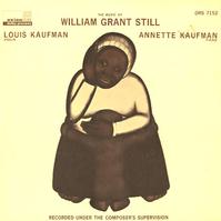 WILLIAM GRANT STILL - Music For Violin And Piano cover 