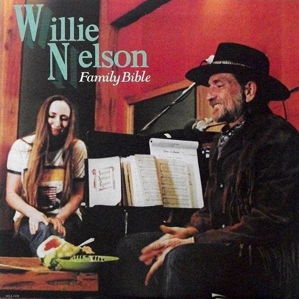 WILLIE NELSON - Family Bible cover 