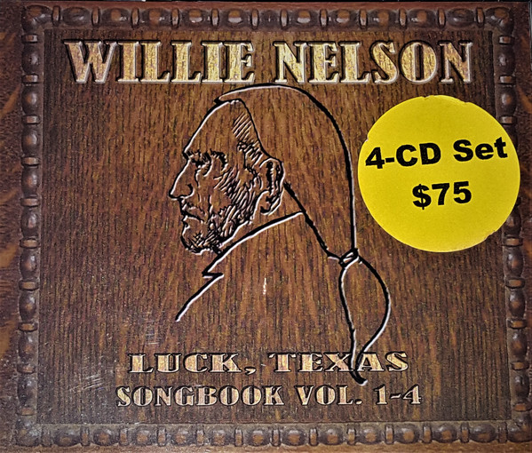 WILLIE NELSON - Luck, Texas Songbook Vol.1-4 cover 