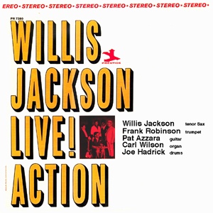 WILLIS JACKSON - Live! Action cover 